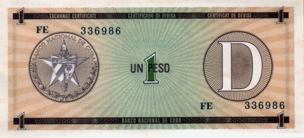 Cuba 1 1985 UNC P-FX32